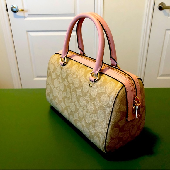 Coach Rowan Satchel (Pink) - Picture 2 of 4